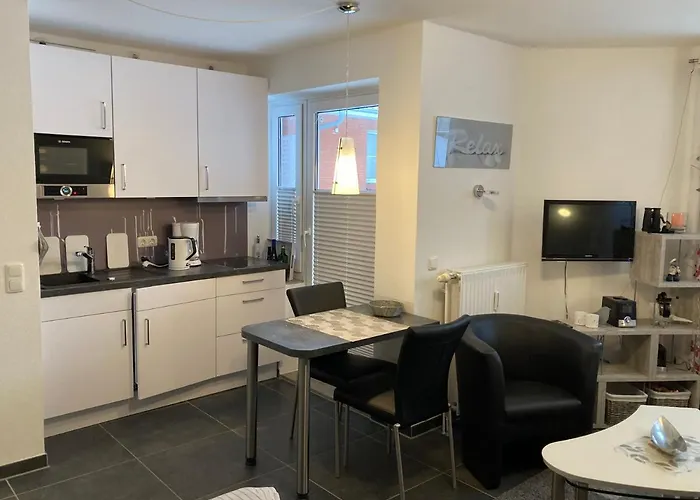 Lagune Am Wattenmeer Deichkoje Wangerooge